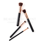 Customized Logo 4 Piece Makeup Brush Set Private Label Face Brush With Beautiful Bag