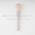 Light Pink Gradient Milk Ferrule Single Makeup Brush For Pressed Powder
